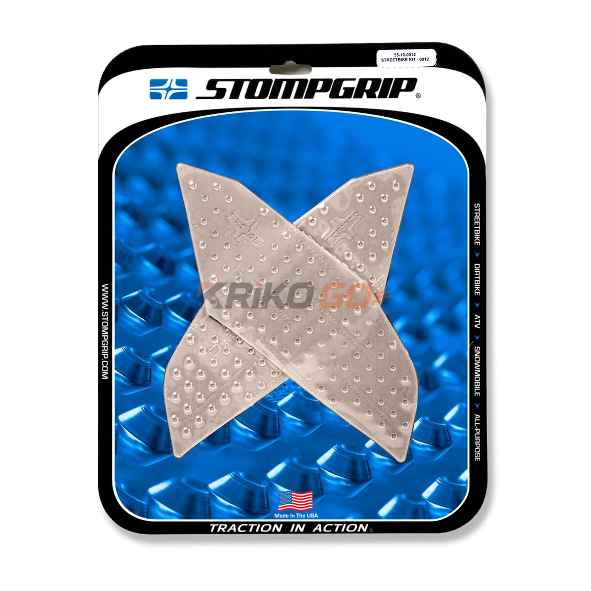Stompgrip Yamaha Fjr1300 (03-18) Şeffaf Motosiklet Depo Pad