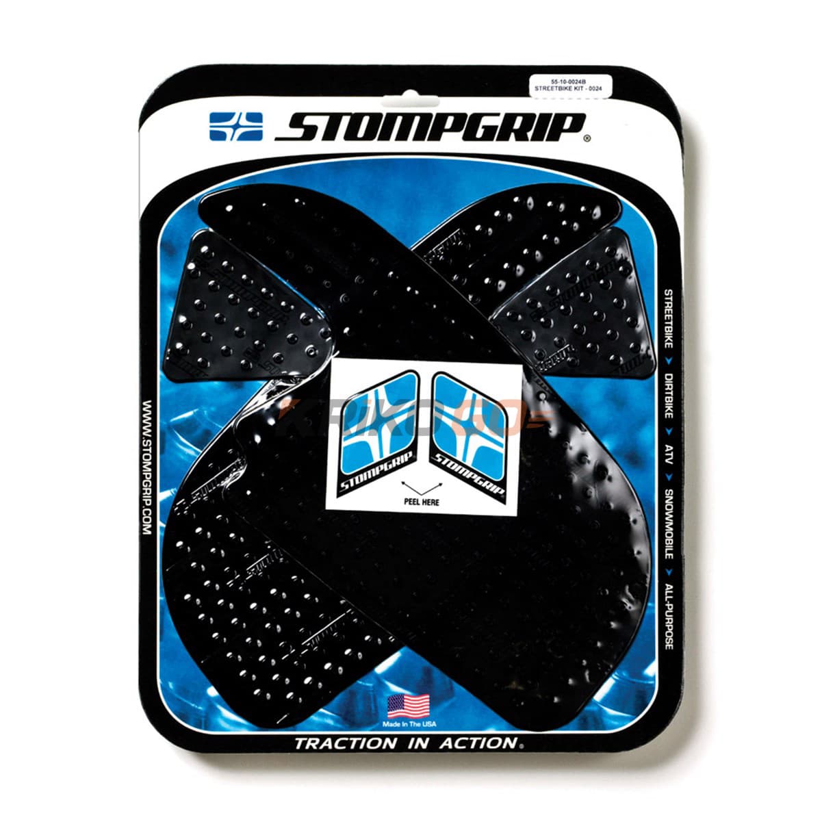 Stompgrip Honda Cbr 600 Rr (13-19) Siyah Motosiklet Depo Pad