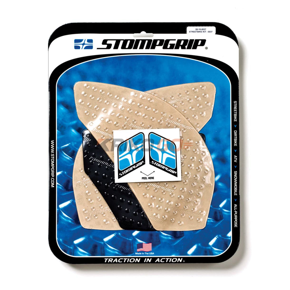 Stompgrip Kawasaki Ninja Zx-6r 09-19 Şeffaf Depo Pad