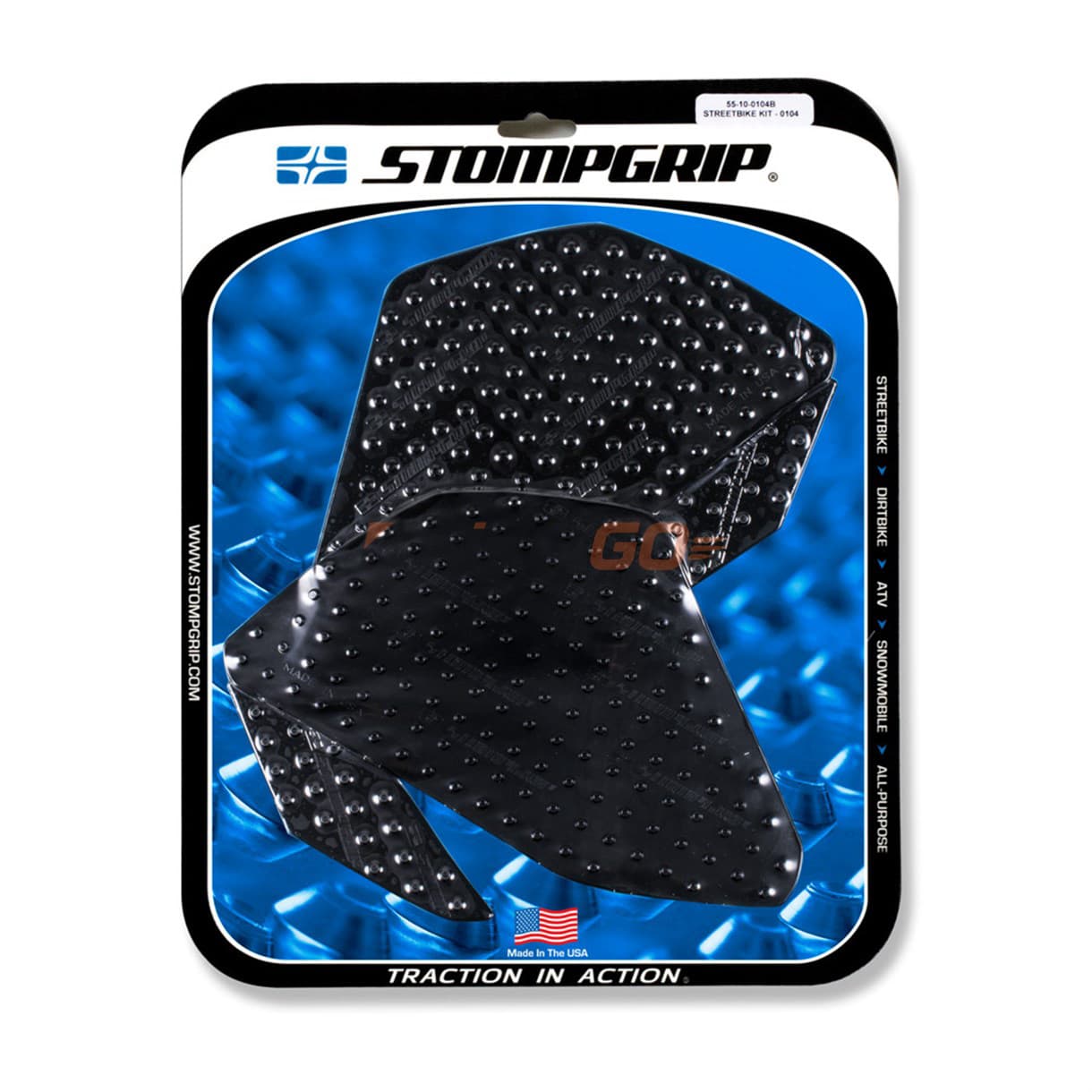 Stompgrip Yamaha Yzf-R25 (15-18) Siyah Depo Pad