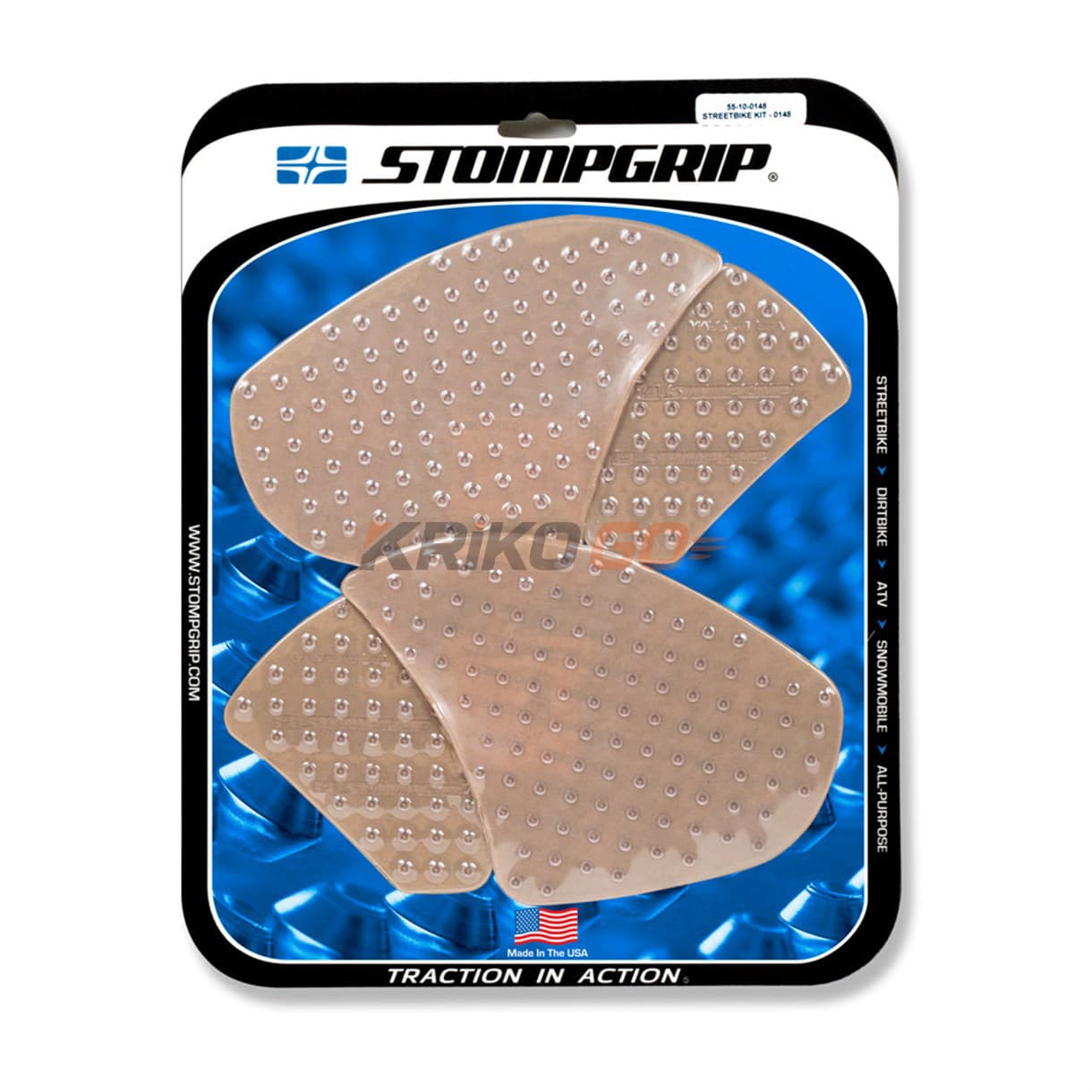 Stompgrip Ducati Panigale V4 (18-19) Şeffaf Motosiklet Depo Pad