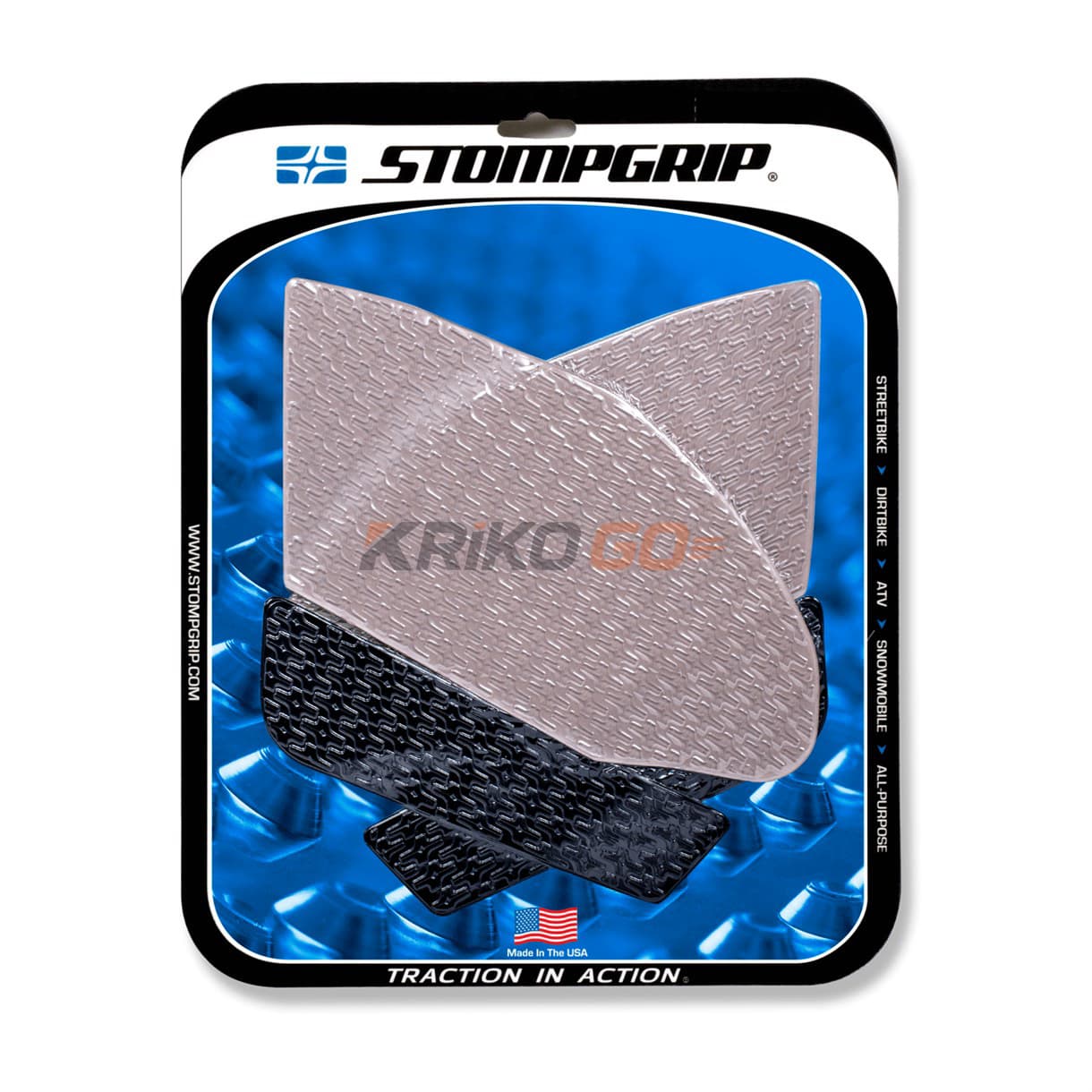 Stompgrip Suzuki Gsx-r1000 (17-19) Şeffaf-Siyah Depo Pad