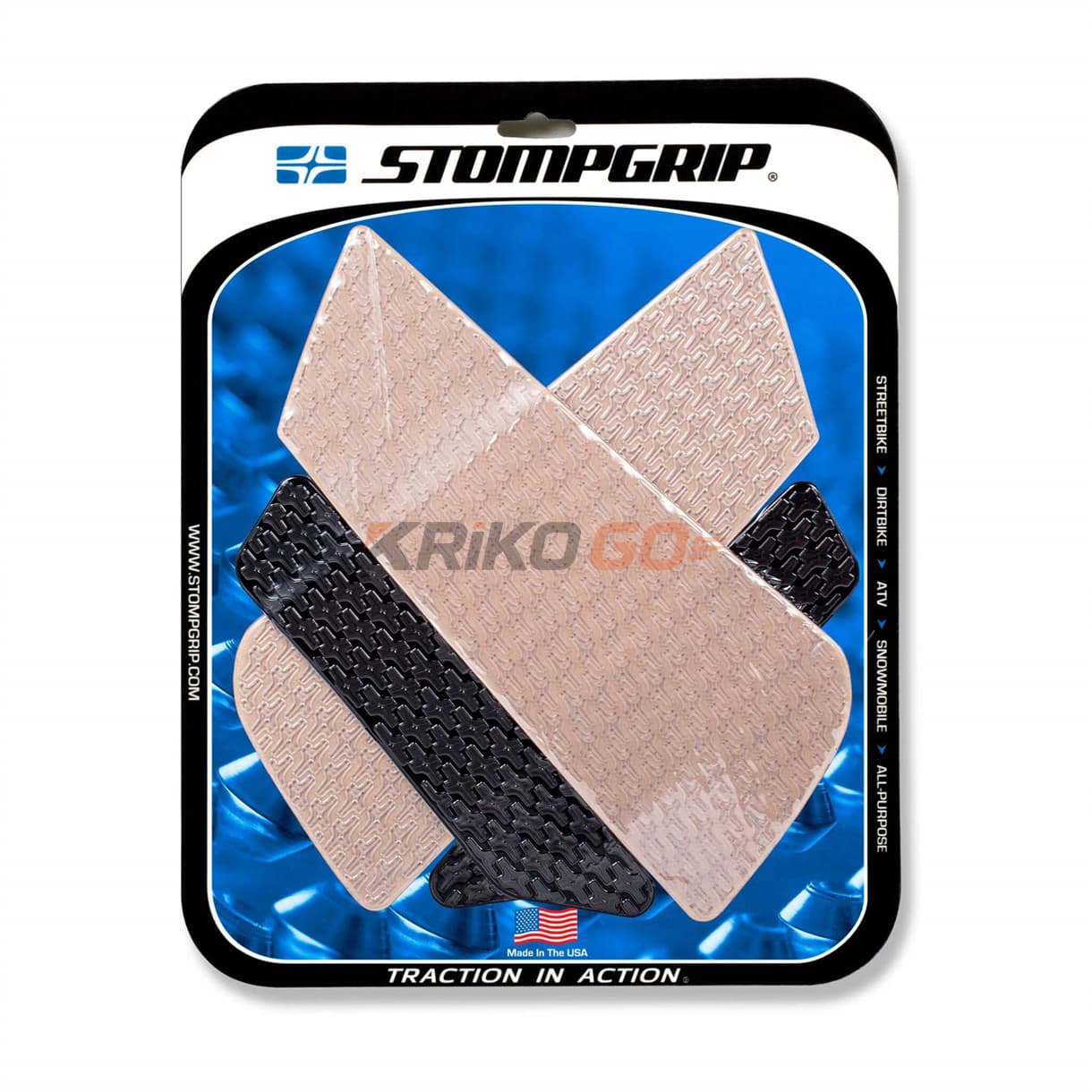 Stompgrip Bmw F850 Gs Adventure 2020 Şeffaf-Siyah Depo Pad